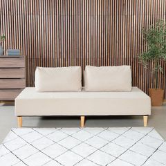 送料無料ヘッドレス パイン無垢材すのこベッド セミダブル 新品（132） ヘッドレス パイン無垢材すのこベッド セミダブル 無塗装 ベッド