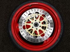 DT200R フロント リアホイールセット 18インチ □T636 ディスク