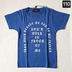 【110㎝】SHISKY　シスキー　半袖Tシャツ 110㎝ プリントTシャツ　ロゴT　綿100　コットン  キッズ服　男児Tシャツ　ブルー　カットソー