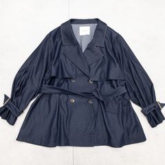 ZARA リネン混 テーラードジャケット ネイビー S - メルカリ