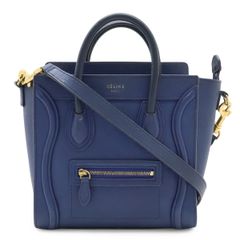 美品✨ALEXANDER MCQUEEN ハンドバッグ スカルチャーム付 青 - メルカリ
