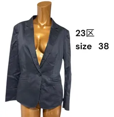 No.413 (♡)23区  ジャケット  OL ネイビーのサムネイル