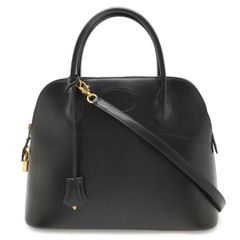 HERMES ボリード35 フィヨルド ブラック ゴールド金具 ○Y刻印 - メルカリ