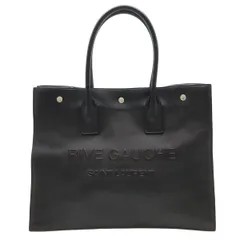SAINT LAURENT PARIS サン ローラン パリ YSL イブサンローラン リヴ ゴーシュ トートバッグ ショルダーバッグ レザー ブラック 黒 686266のサムネイル