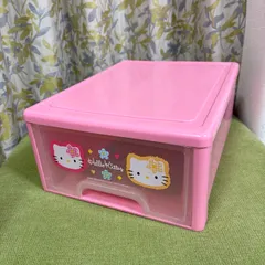 希少　ハローキティ 収納ケース　スライドファミリーケースS 　収納ボックス　引き出しのサムネイル