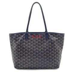 GOYARD サンルイPM ポーチ付き ハンドバッグ トートバッグ 1308 青
