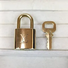LOUIS VUITTON ルイヴィトン パドロック 南京錠 カデナ 鍵 ゴールド No