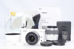 Nikon 1 J1 ダブルズームキット ホワイト 本体 - メルカリ