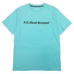 F.C.Real Bristol ブラック ティファニーブルー Tシャツ - メルカリ