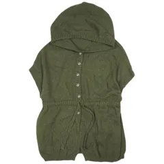 BLACK HORN ブラックホーン ペルー製 アルパカニットパーカー EUM6091 S OLIVE セーター アダムエロぺ トップス g26258のサムネイル