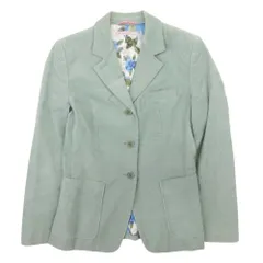 PS Paul Smith ピーエスポールスミス テーラードジャケット ブレザー シングル 3釦 総裏 アウター 38 ミントグリーン 緑 レディース 古着 中古 USEDのサムネイル