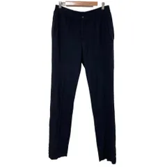 LANVIN ランバン ルカオッセンドライバー期 ウールスラックスパンツ サイズ46 ネイビー メンズ 古着 中古 USEDのサムネイル