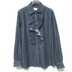ZARAのZW COLLECTIONデニムシャツ☆M☆ブルー色 - メルカリ