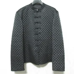 美品 KANEKO ISAO カネコイサオ チャイナボタン キルティングジャケット ブラック レディース 古着 中古 USEDのサムネイル