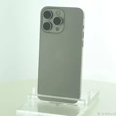 ソフマップ 〔中古品〕 iPhone15 Pro Max 256GB ナチュラルチタニウム MU6R3J／A SIMフリー【269】