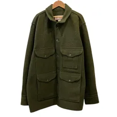 美品 FILSON フィルソン ヴィンテージ シングルマッキーノ クルーザージャケット 48 カーキ メンズ 古着 中古 USEDのサムネイル