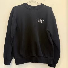 美品：ARC'TERYX クラッグ コットン ヒートマップ ロングスリーブ 黒