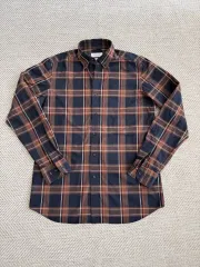 マッシモ ドゥッティ ネイビー CHECK シャツのサムネイル