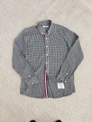 THOM BROWNE トムブラウンチェックシャツ トリコロール - メルカリ