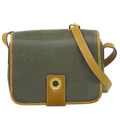 希少/美品】セリーヌ ショルダーバッグ ハーフムーン 扇 ゴールド金具 