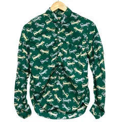 美品 MARNI マルニ マリアマグダレナスアレス プリントブラウス CAMAP73A00 サイズ38 グリーン レディース 古着 中古 USEDのサムネイル