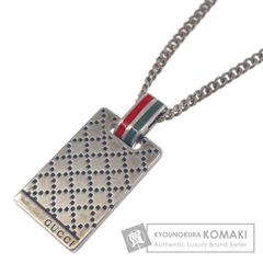 【廃盤品】GUCCI ディアマンテ ブラック シルバー ネックレス 約54cm 廃盤品】GUCCI ディアマンテ ブラック シルバー ネックレス 約54cm
