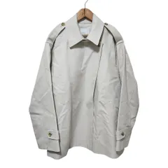 美品 25SS NOBLE ノーブル コットンダブルクロス ハーフコート ジャケット 36 ベージュ レディース 古着 中古 USEDのサムネイル