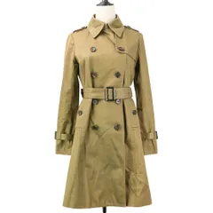 良品 Grace Class グレースクラス トレンチコート 09010261 サイズ36 カーキ レディース 古着 中古 USEDのサムネイル