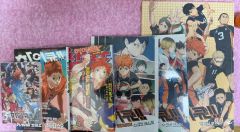 ハイキュー 全巻➕エコバッグなどおまけ5点付き！ - メルカリ
