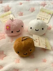 古典温泉おまんじゅう ぬいぐるみ キーホルダー 3種 まとめ