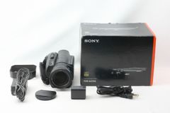 【未使用】SONY FDR-AX700 4Kビデオカメラ 箱、付属品あり ソニー Sony HANDYCAM FDR-AX700 ブラック デジタル4Kビデオカメラ