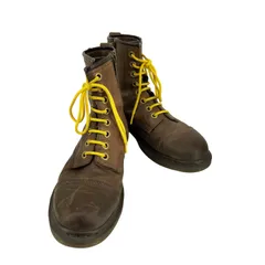 ドクターマーチン Dr.Martens ブラウンレザー 8ホールブーツ  メンズ UK：10 