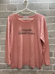 Y【Y9-13】◇  L'EPUIPE  yoshie inaba    サイズ40    長袖Tシャツ　ピンク　レディースのサムネイル