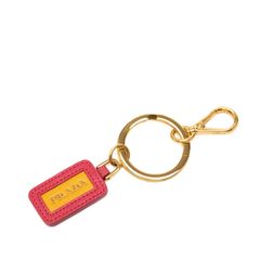 PRADA サフィアーノ ハート キーリング キーホルダー 新品未使用