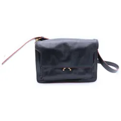 MARNI (マルニ) TRUNK SOFT トランク ソフト レザー ショルダーバッグ ブラック ゴールド金具のサムネイル