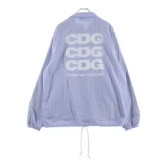 COMME des GARCONS (コムデギャルソン) 19SS Stripe Coach Jacket ストライプ柄 コーチジャケット SZ-J016 ブルーのサムネイル