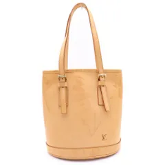 LOUIS VUITTON (ルイヴィトン) ノマド バケットPM ハンドバッグ トートバッグ キャメル ブラウン レザー M85001 ゴールド金具のサムネイル