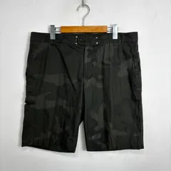 Barbour バブアー ハーフ パンツ ダークカラー カモフラージュ 迷彩 カモ柄 ミリタリー 灯台タグ復刻 グレー系 L E604のサムネイル
