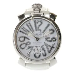 GaGa MILANO (ガガミラノ) Manuale 48 マニュアーレ 48 手巻き スケルトン 腕時計 ホワイトのサムネイル