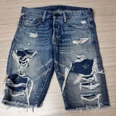 ミハラヤスヒロ MIHARAデニムショートパンツ ダメージ加工 - メルカリ