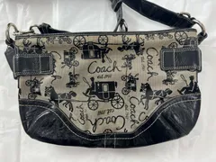 COACH コーチ F14442ホースアンドキャリッジ馬車柄 ショルダーバッグ