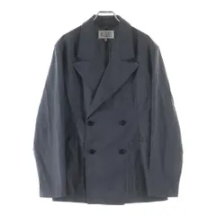 Maison Martin Margiela (メゾンマルタンマルジェラ) マルジェラタグ ダブルブレスト テーラードジャケット ライトジャケット グレー #44 S50BN0397のサムネイル