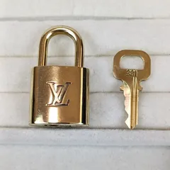 LOUIS VUITTON ルイヴィトン パドロック 南京錠 カデナ 鍵 ゴールド No