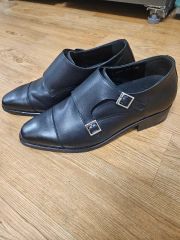 美品】REGALダブルモンク 23.5cm クールマックス 防水 黒 - メルカリ
