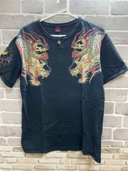 希少YAMANE GUARANTEED エヴィス 虎 幾百寿 Tシャツ 黒 40 - メルカリ