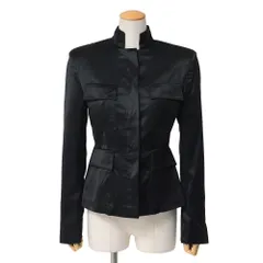 ■美品■GUCCI グッチ ジャケット サイズ38 スタンドカラー サテン イタリア製 ブランド古着【中古】20260501/RA9274のサムネイル