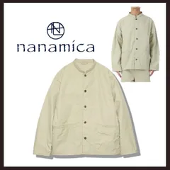 新品未使用　nanamica（ナナミカ）　バンドカラーシャツジャケット　L　ライトグリーンのサムネイル