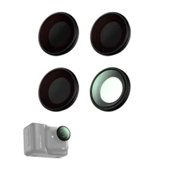 新品 JJC 4枚入り Insta360 GO Ultra用 ND + CPL フィルター セット CPL ND8 ND16 ND32 nd filter 減光量調整 色彩コントラスト強調 HD光学ガラス アルミフレーム カメラ保護フィルター 高透過率 撥水防のサムネイル