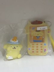 非売品 未開封 ポムポムプリン 携帯電話型電卓 UFOキャッチー レトロ