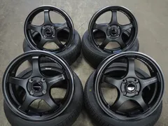 ★5本スポーク★16インチ6J+45 4H100 新品 人気 軽量 クロススピード ハイパーエディション CR5 ブラック ホイール1台分 アクア ヴィッツ カローラ タンク ルーミー ヤリス ライズ ロッキー マツダ2 クロスビー スイフト ソリオ トールのサムネイル